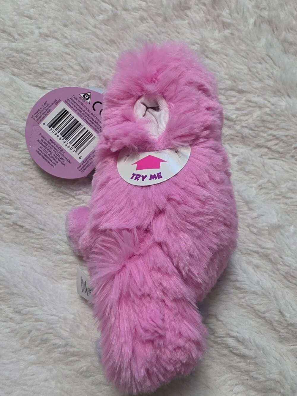 Fur Babies World Dreamstars ISSI Pink Purple Plush Toy NWT Moose - Picture 2 of 3